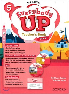 Everybody Up 5 : Teacher's Book Pack, 2/E