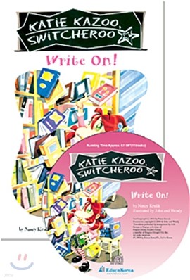 Katie Kazoo Switcheroo #17 : Write On! (Book + CD)