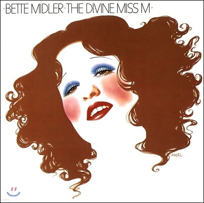 Bette Midler — 데뷔 앨범 The Divine Miss M 앨범 커버