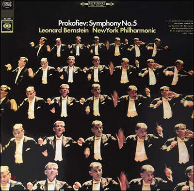 Leonard Bernstein, New York Philharmonic, Sergei Prokofiev — Leonard Bernstein 프로코피예프: 교향곡 5번 (Prokofiev: Symphony No. 5) 레너드 번스타인 앨범 커버