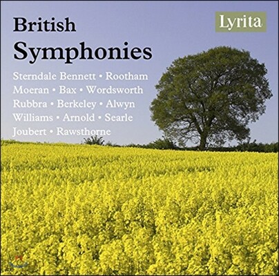 영국 교향곡 모음집 - 윌리엄 알윈 / 말콤 아놀드 / 레녹스 버클리 / 워즈워스 / 아놀드 백스 (British Symphnies - Alwyn, Malcolm Arnold, Berkeley, Wardsworth, Arnold Bax, Joubert, Rawsthorne)