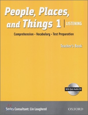 People, Places, and Things 1 Listening : Teacher's Book with CD