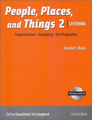 People, Places, and Things 2 Listening : Teacher's Book with CD