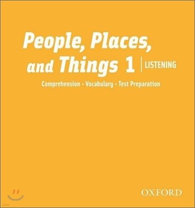 People, Places, and Things 1 Listening : Audio CDs