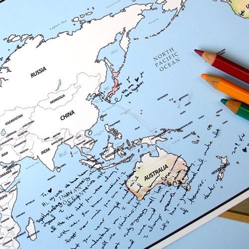  10 - World Map sketch