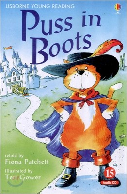 Usborne Young Reading Audio Set Level 1-15 : Puss in Boots (Book & CD)