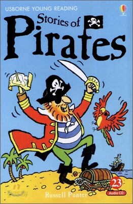 Usborne Young Reading Audio Set Level 1-23 : Stories of Pirates (Book & CD)