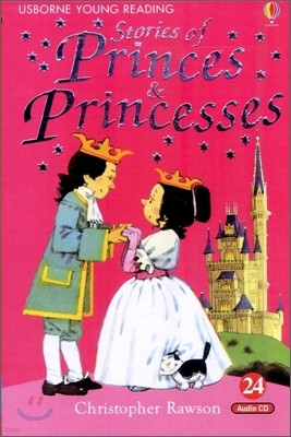 Usborne Young Reading Audio Set Level 1-24 : Stories of Princes & Princesses (Book & CD)