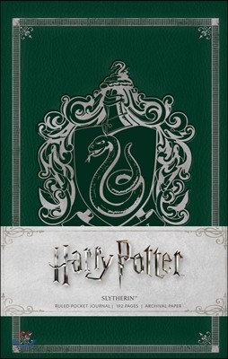 Harry Potter: Slytherin Ruled Pocket Journal