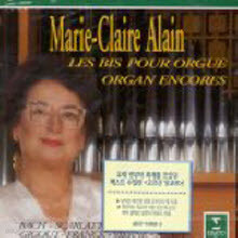 Marie-Claire Alain - Les Bis Pour Orgue - Organ Encores (미개봉/4509928882)