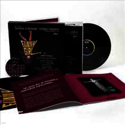Barbra Streisand — Funny Girl (화니걸) (Remastered)(50th Anniversary Edition)(Original Broadway Cast Recording)(Musical) 앨범 커버