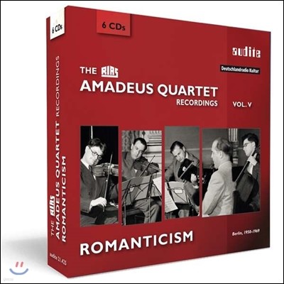 Ƹ콺 ִ 5 - θƼ[] (The RIAS Amadeus Quartet Recordings Vol. 5: Romanticism)