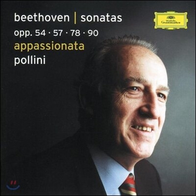Beethoven : Piano Sonata Op.54ㆍ57ㆍ78ㆍ90 : Maurizio Pollini