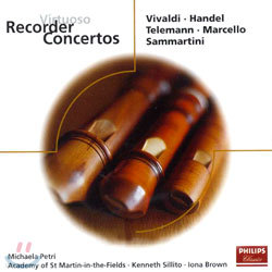 Virtuoso Recorder Concertos : Michaela PetriKenneth SillitoIona Brown
