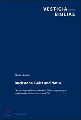 Buchstabe, Geist Und Natur