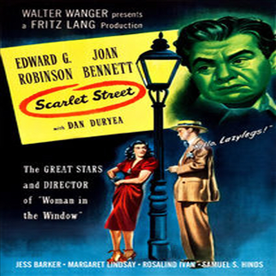 Scarlet Street (1945) (스칼렛 거리)(지역코드1)(한글무자막)(DVD)