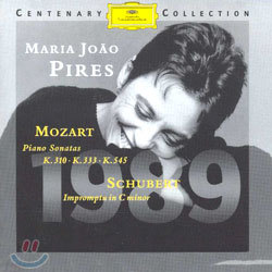 1989Maria Joao Pires - Mozart : Piano Sonata / Schubert : Impromptu