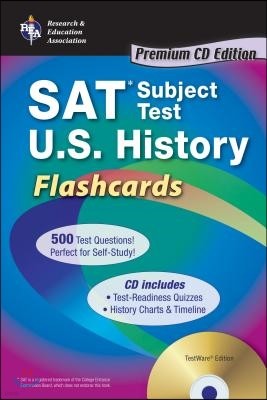 SAT Subject Test(tm) U.S. History Flashcards with CD [With CDROM]