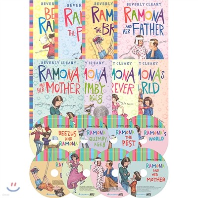 Ramona 8 Ʈ(8 Books+8 CDs)