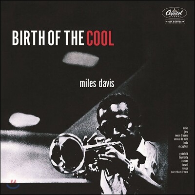 Kai Winding,Kenny Clarke,Lee Konitz,Max Roach,Gerry Mulligan,Gil Evans,J.J. Johnson,John Lewis,Al Haig — Miles Davis (마일즈 데이비스) - Birth Of The Cool 앨범 커버