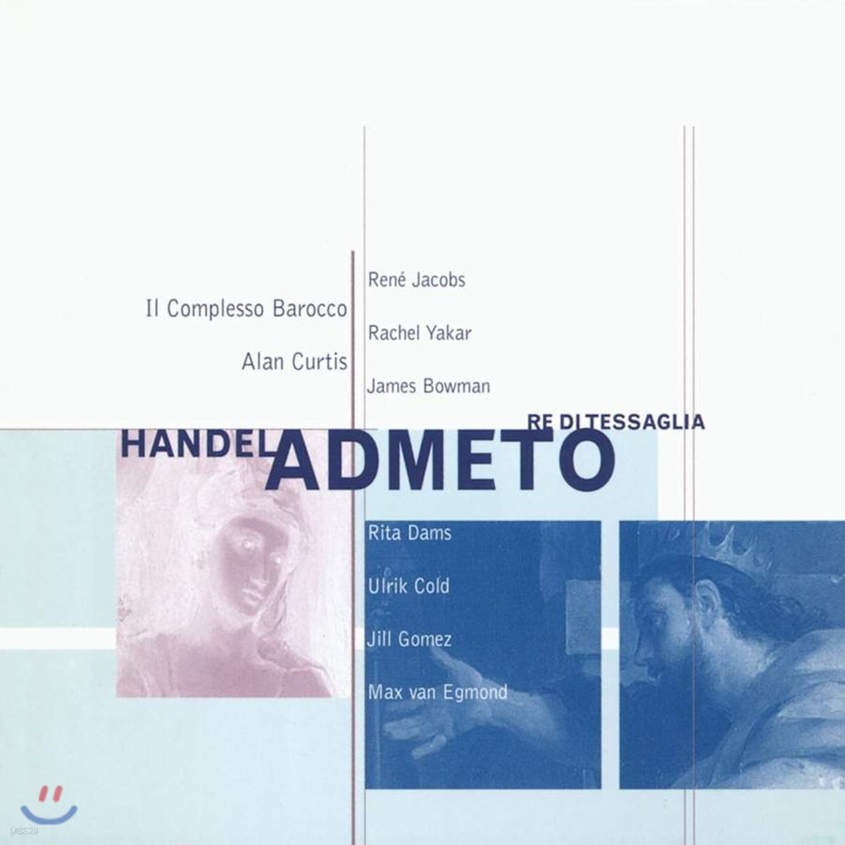 Alan Curtis 헨델: 아드메토 - 야콥스, 콜드, 커티스 (Handel: Admeto, Re di Tessaglia HWV22)