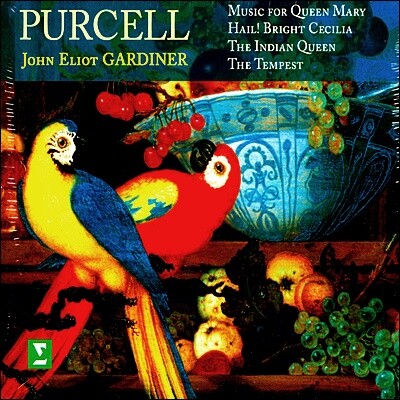 퍼셀 : Music for Queen Mary, Hail Bright Cecilia, Tempest - 가디너
