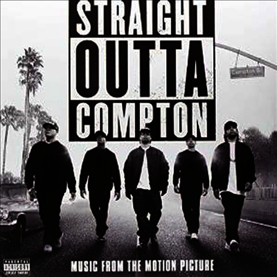 N.W.A.,Niggaz With Attitude — Straight Outta Compton (스트레이트 아웃 오브 컴턴) 앨범 커버