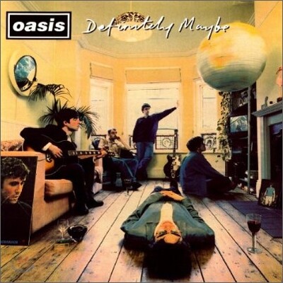 Oasis — Definitely Maybe 앨범 커버