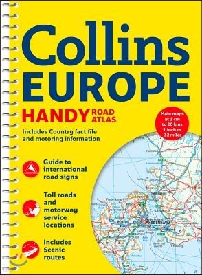 Collins Handy Road Atlas Europe