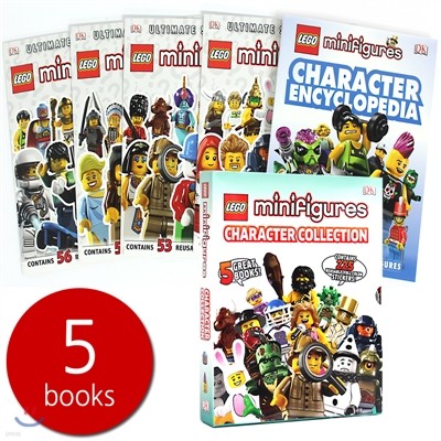 Lego Minifigures Character Collection Encyclopaedia Slipcase Set (5books)