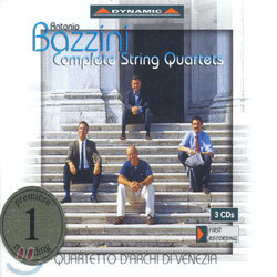 Bazzini : Complete String Quartets : Quartetto D'Archi Di Venezia