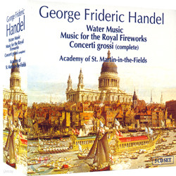 Handel : Water MusicMusic For The Royal FireworksConcerti Grossi : Neville MarrinerIona Brown