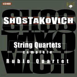 Shostakovich : String Quartet (Complete) : Rubio Quartet