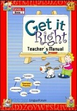 Get it Right Book 1 교사용