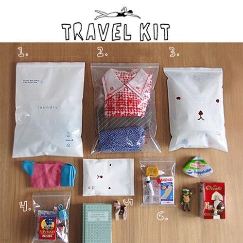 [라이브워크] 여행정리팩 / Travel Kit