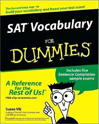 Sat Vocabulary for Dummies