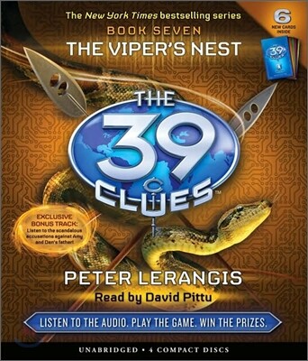 The 39 Clues #7 : The Viper's Nest (Audio CD)