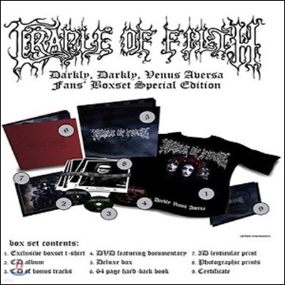 Cradle Of Filth (ũ̵  ʽ) - Darkly, Darkly, Venus Aversa [Fan's Boxset Special Edition]