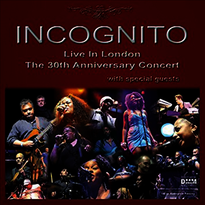 Incognito — Live In London - 30th Anniversary Concert (DMM) 앨범 커버