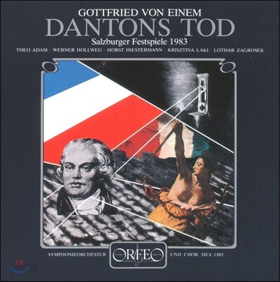 Lothar Zagrosek / Theo Adam 고트프리트 폰 아이넴: 당통의 죽음 (Gottfried von Einem: Dantons Tod)