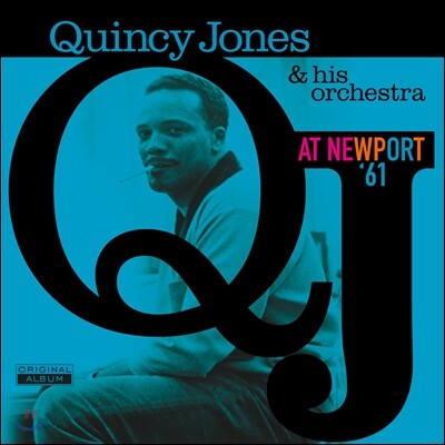 Quincy Jones & His Orchestra (퀸시 존스 앤 히스 오케스트라) - At Newport '61 [LP]