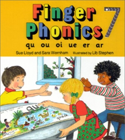 Finger Phonics Book 7: qu, ou, oi, ue, er, ar: Qu, Ou, Oi, Ue, Er, Ar Bk. 7 (Jolly Phonics) 