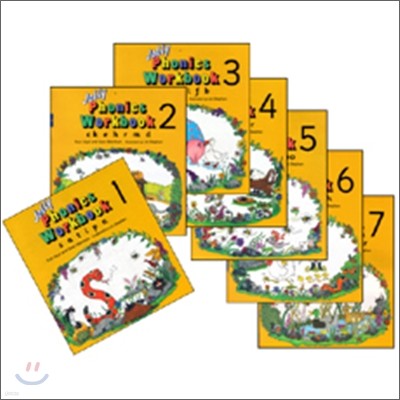 Jolly Phonics Workbooks, set of books 1-7