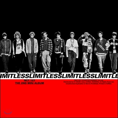 엔시티 127 (NCT 127) - 미니앨범 2집 : NCT#127 Limitless [3종 중 1종 랜덤 발송]