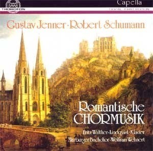 Fritz Walther-Lindqvist, Wolfram Wehnert / Schumann, Jenner : Romantische Chormusik (수입/CTH2054