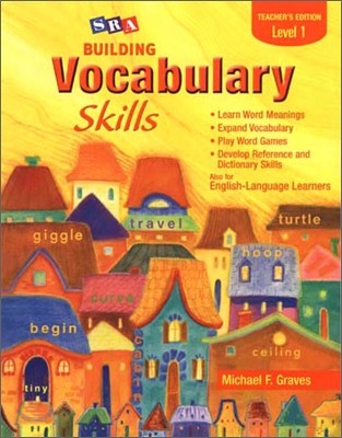 SRA Building Vocabulary Skills Level 1 Teacher's Edition
