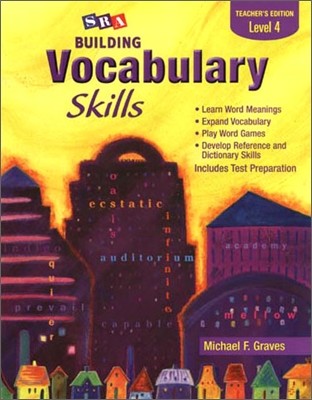 SRA Building Vocabulary Skills Level 4 : Teacher's Edition