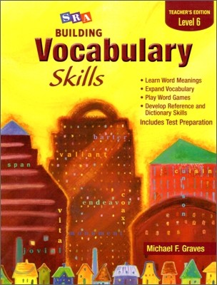 SRA Building Vocabulary Skills Level 6 : Teacher's Edition