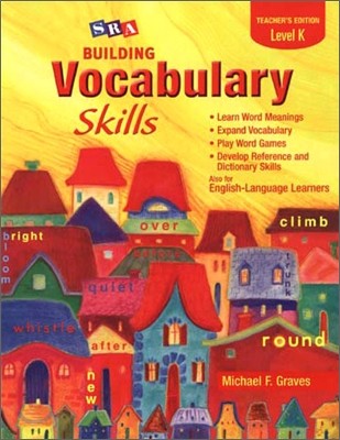 SRA Building Vocabulary Skills Level K : Teacher's Edition