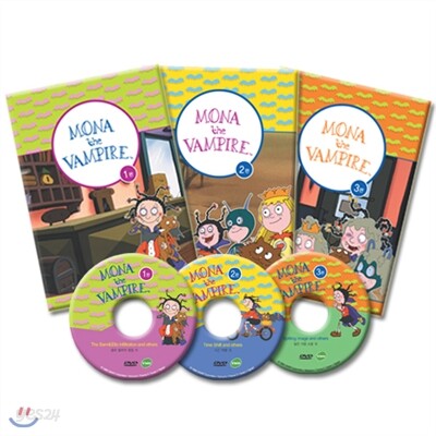 Mona the Vampire 뱀파이어소녀 모나 DVD  3종